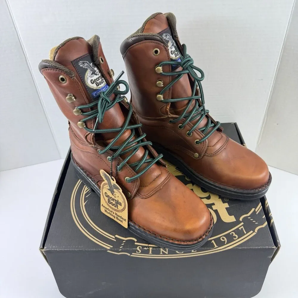 Georgia Boot Eagle Light Work Boot NIB Size 9 M New Boots